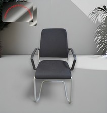 Interstuhl Goal Freischwinger Besucherstuhl Konferenzstuhl Stuhl schwarz bs0202