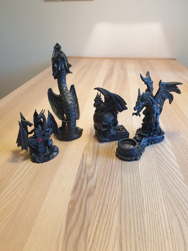 Drachen figuren gothic - drachen,