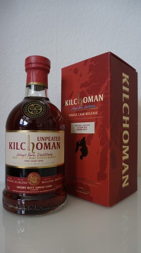 Kilchoman unpeated sherry - 12,