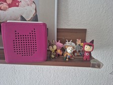 Tonibox mit 6 Tonies Figuren Und Ladegerät