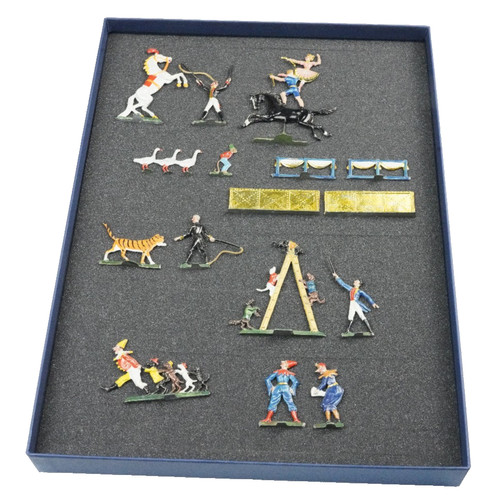 Zirkus artisten zinnfiguren - ,