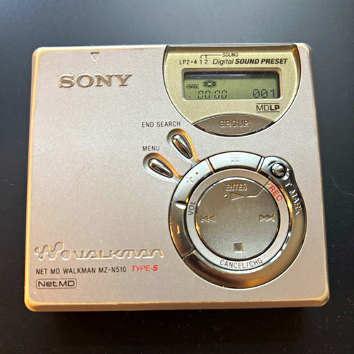 Sony walkman minidisc - sony, minidisc-rekorder