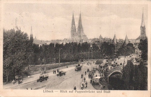 Lübeck blick auf - blick,