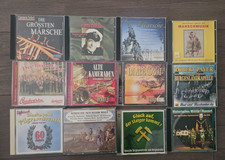 CD Sammlung Marschmusik, Blasmusik, 12 CDs