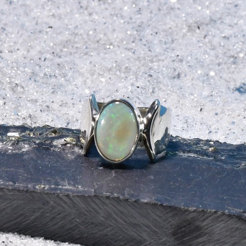 Edel opal ring - edel, silber
