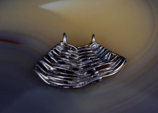 Anhänger Silber Korb/ Netz geflochten - attraktiv & außergewöhnlich