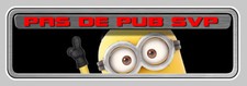 AUFKLEBER KEINE WERBUNG STOP