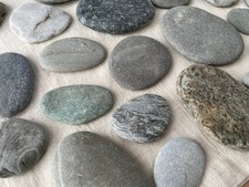 20 flache Flusskiesel 5–10