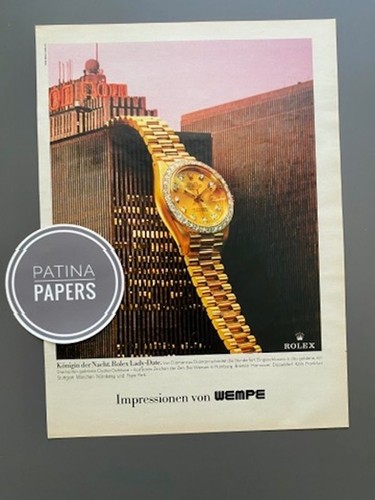 1983 rolex lady date wempe - wempe, 80s