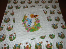 Biene Maja Bettwäsche 70er 80er vintage bedding fabric Maya the bee 70s 80s warm