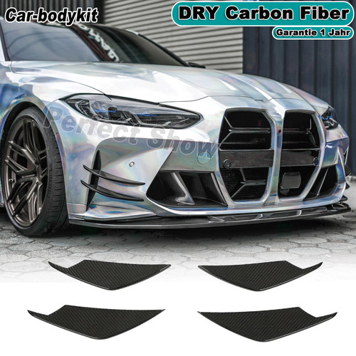 Dry carbon front flossen - dry,