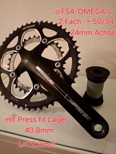 Fsa omega tretkurbel fach - omega, /