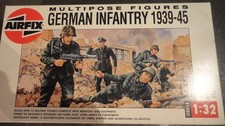 Airfix 1:32 Deutsche Infantrie Multipose Figuren