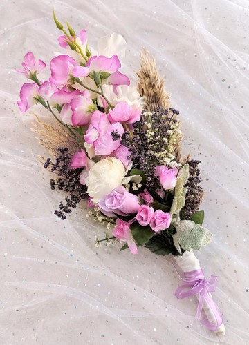 Rosa flieder elfenbein - flieder,