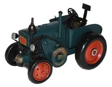 Blechtraktor Modellauto Oldtimer Marke Lanz Bulldog Traktor D95/D1506 L 27 cm