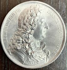 MEDAILLE ZINN - LOUIS XIV