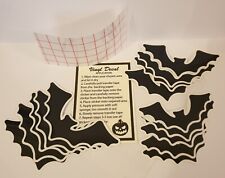 Schwarze Fledermaus Aufkleber