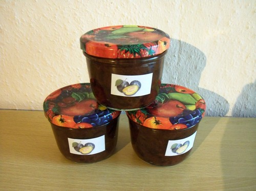 Pflaume fruchtaufstrich - pflaume,