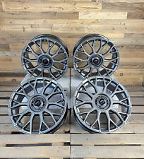 18 Zoll Felgen Damina DM10 grau für VW Golf 5 6 7 8 GTI GTD GTE eGolf 6R 7R 8R R