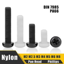 Schwarz / weiß Nylon Plastik
