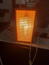 Lampe, HOLZ, 27 CM 3 ECK, SAUNA, WAND, NACHTLICHT, Retro