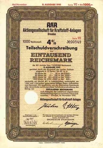 Aka kraftstoff anlagen - aka, 1941