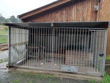 Hundezwinger 4m B, 2m T, 1,90m H ohne hinterer wand, Zustand Gebraucht 