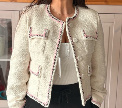 Zara damen jacke - zara, creme
