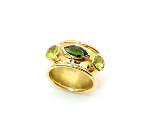 Goldschmiede ring 750er - goldschmiede, 750er/18kt
