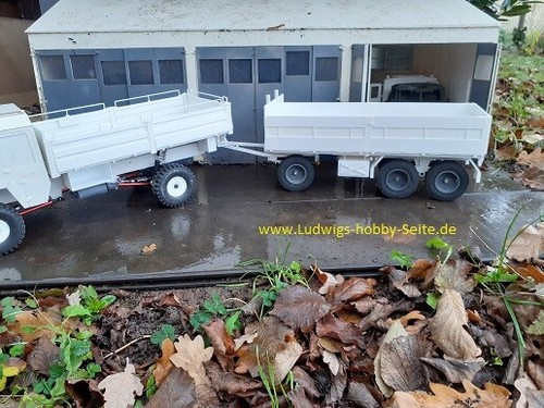 10to anhänger lkw truck - rc,