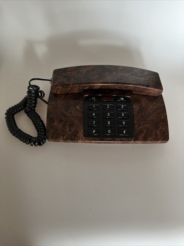 Retro bakelit style telefon - retro,