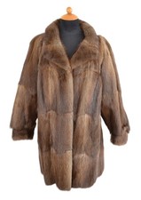 A1876 Bisam Jacke Pelzjacke