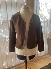 Trachtenjacke Strickjacke Tracht Country Line Gr. 36 braun