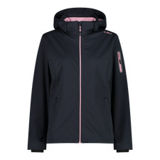 Woman jacket zip hood - woman,