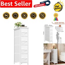 Schmale Kommode mit 4