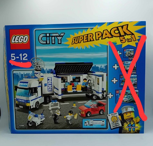 Lego city 7288 polizei - lego,