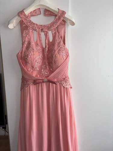 Damen abendkleid lang rosa - damen,
