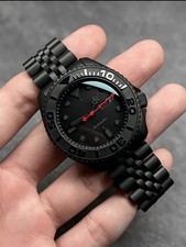 Blackout Diver | Red Hands | 42 mm | 5-Row Link | Marine Bezel | Auto | 100 m WR