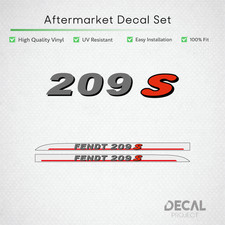 Fendt 209 S Decal Kit -