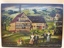 Antikes Appenzeller Bauernbild