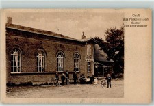 13451272 - 1921 Falkenhagen Gasthaus zum alten Dessauer Fahrrad Kind Mann