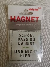 Pinnwand Magnet Sticky Jam       6,5 cm  x 6,5 cm