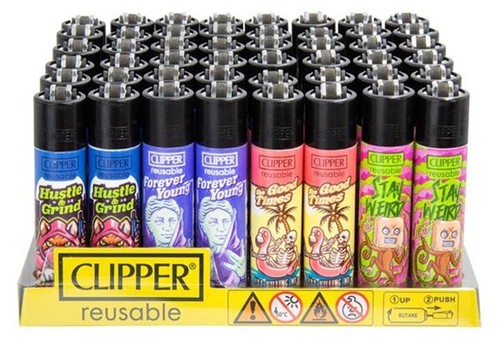 Clipper feuerzeuge groß - 4,