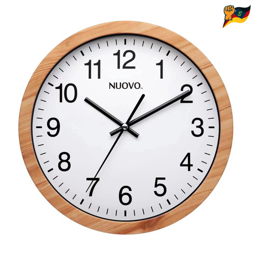 Wanduhr holzoptik cm - 40, 6