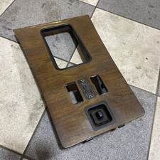 Mercedes W126 Mittelkonsole Automatik Brett Zebrano Holz Blende 500 SE SEL