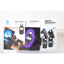 Minolta 2 Prospekte: Flash