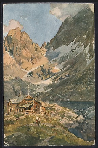 Künstler edward theodore - künstler-ak,
