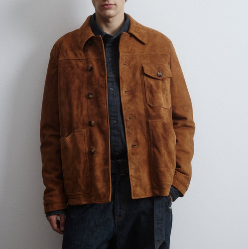 Leder trucker jacke für - trucker,