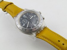 SWATCH IRONY DIAPHANE CHRONO FIRESTORM - REFURBISHED