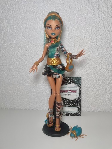 Monster high puppe - nefera, de